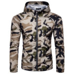 Military fan series hooded jacket