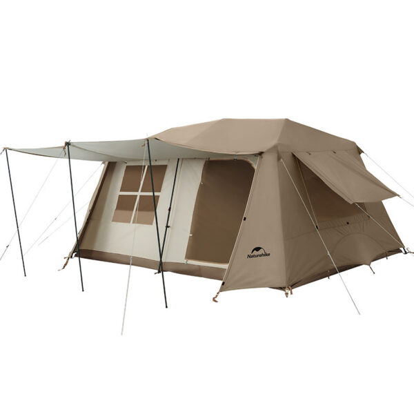 Camping Outside Two Rooms One Hall Ridge Automatic Tent Waterproof - Image 5
