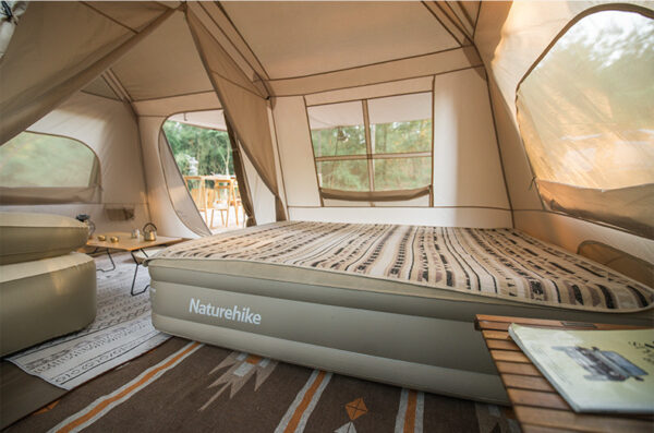Camping Outside Two Rooms One Hall Ridge Automatic Tent Waterproof - Image 4