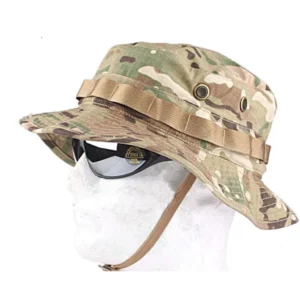 EMERSON Boonie Hat Tactical Hat Anti-scrape Grid Fabric camouflage Hunting hat multicam EM8553