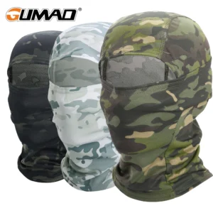 Fishing Full Face Mask Camouflage Tactical Balaclava Breathable Helmet Hood Ski Cycling Hike Sport Scarf Hat Neck Head Cover Men