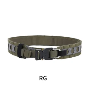 Taktischer Bison-Gürtel, MOLLE-Gürtel, Schnellverschluss, Rigger, innen und außen, Airsoft, robuster Gürtel, Nylon-Kampfausrüstung, Jagdzubehör