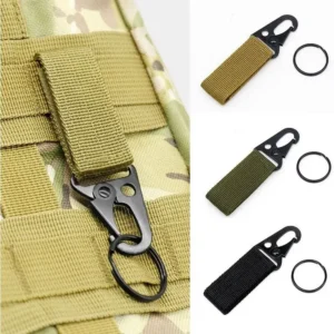 1/2/3 stücke Outdoor Camping Karabiner Molle Taktische Rucksack Schlüssel Haken Gurtband Schnalle System Gürtel Schnalle Hängen Klettern Zubehör