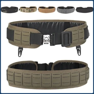 Taktische Gepolsterte Gürtel Airsoft CS Kampf Molle Airsoft Gürtel Duty Paintball Taille Gürtel Krieg Spiel Jagd Zubehör