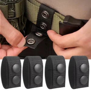 1pc Multipurpose Tactical Belt Buckle Heavy Duty Belt Keeper Portable Webbing Belt Equipment Accessories for Outdoor Sports