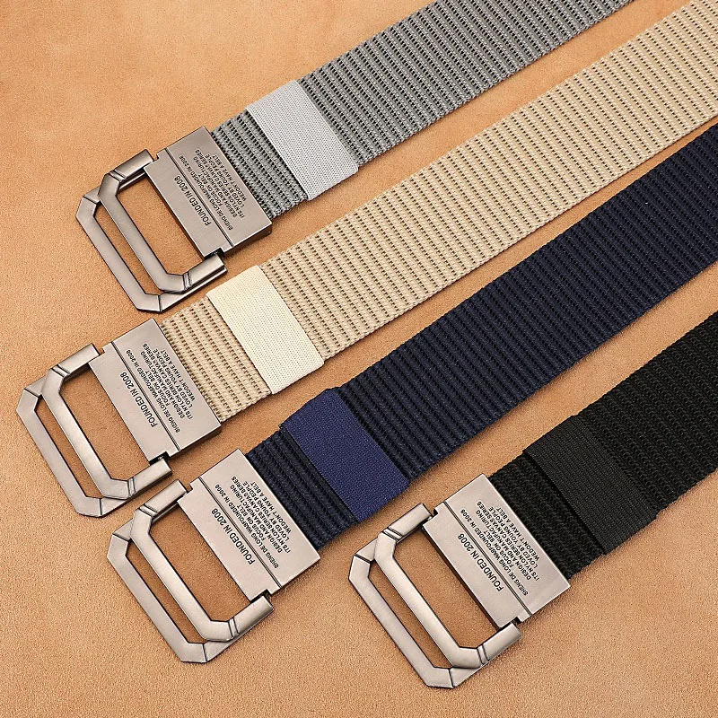 Männer Gürtel Mode Luxus Designer Jeans Gürtel für Männer Militär Sport Strap Nylon Gurtband Stoff Taktische Armee Leinwand Casual Gürtel - Image 4