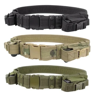 Jagd Ausrüstung System Taktische Männer Gürtel Taille Unterstützung Sicherheit Kampf Duty Utility Gürtel mit Magazin Taschen