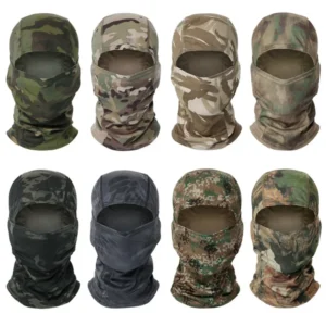 Tactical Cycling Cap Full Face Balaclava Mask Breathable Camo Men Hat Motorcycle Hunting MTB Road Bike Sport Gear Ski Mask Scarf